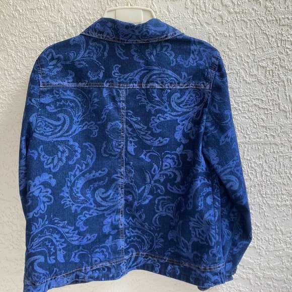 Jean Jacket S Vintage Pappagallo Cottagecore - Picture 7 of 9